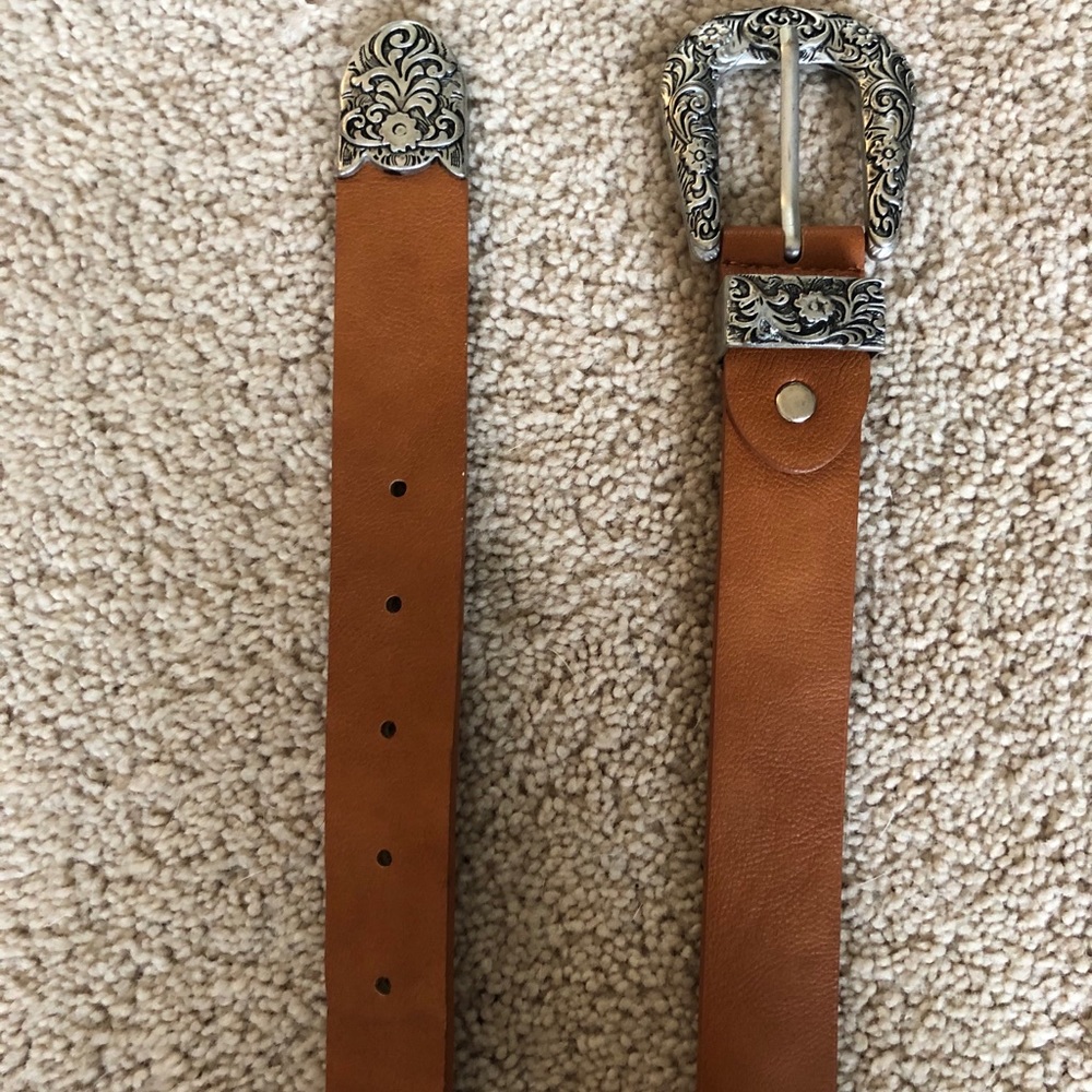 Western Style Skinny Belt